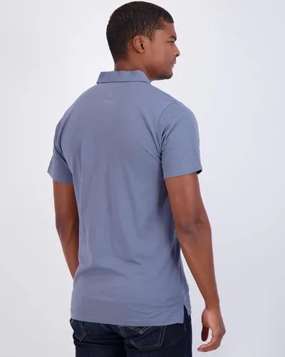 Vista 38 de Real Essentials Paquete de 3: Polo de manga corta de algodón para hombre, de secado rápido, transpirable, (disponible en tallas grandes y altas)