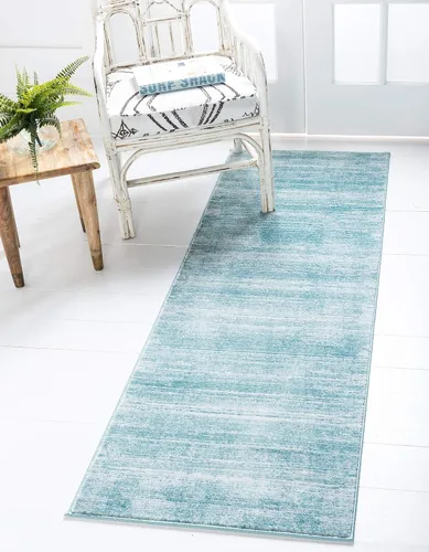 Vista 21 de Unique Loom Uptown Collection - Alfombra Madison Avenue (8 x 10 pies, rectangular, marrón y marfil)