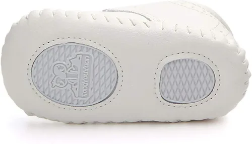 Vista 5 de CINDEAR Mocasines para bebés y niñas, bonitos zapatos de cuna para recién nacidos, tenis de poliuretano prewalkerpoliuretano, perfectos