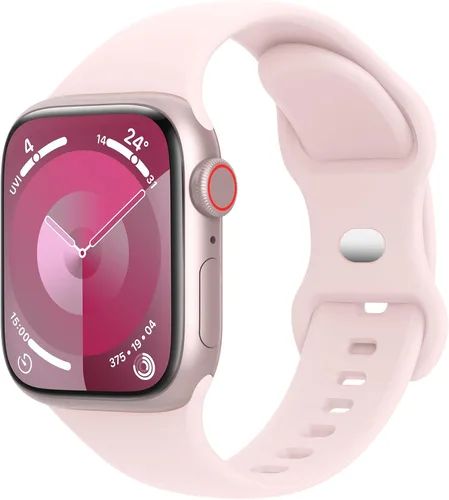Vista 11 de Correas deportivas compatibles con Apple Watch Band de 1.654 in, 1.732 in, 1.772 in, 1.929 in, 1.496 in, 1.575 in y 1.614 in, correa de silicona