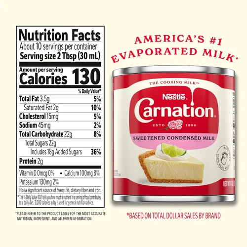 Vista 2 de Nestle Carnation Leche condensada endulzada 14 oz