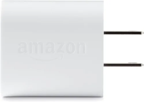 Vista 2 de Amazon 5W USB Official OEM Charger and Power Adapter for Fire Tablets and Kindle eReaders - White