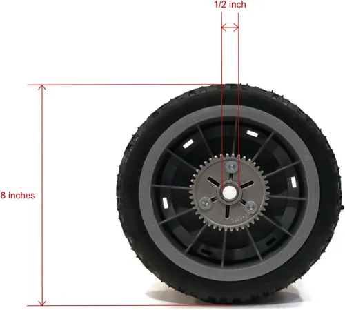 Vista 3 de The ROP Shop (2) Ensamblajes de engranajes de rueda trasera OEM Toro para Super Recycler Push Lawn Mower