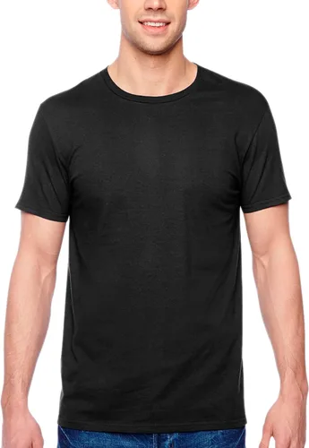 Vista 2 de Fruit of the Loom Men's Eversoft Cotton Stay Tucked Crew T-Shirt