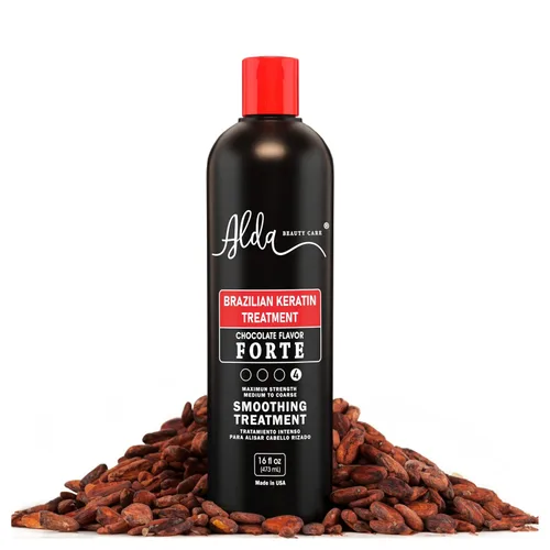 Vista 11 de Alda Chocolate - Sistema de alisado permanente con queratina brasileña (4.0 fl oz)