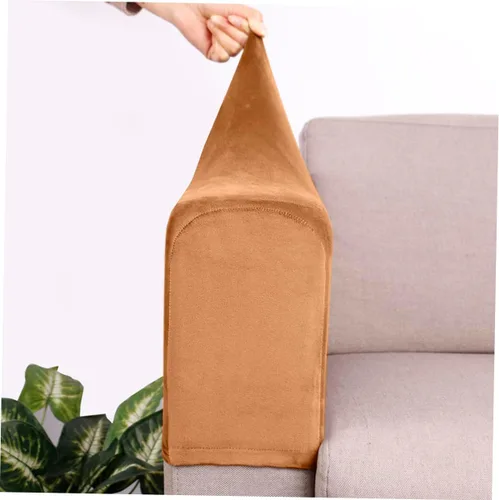 Vista 4 de DECHOUS 2 unids muebles para el hogar silla de gran tamaño funda de sofá de cuero anti apoyabrazos cubierta spandex sofá silla sofá toallas cubierta