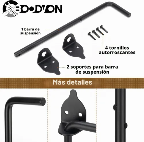 Vista 2 de Perno de Caña de 12 Pulgadas para Puerta, Varilla de Caída, Herraje Resistente para Puerta, Pestillo de Suelo para Cercas de Madera, Tope