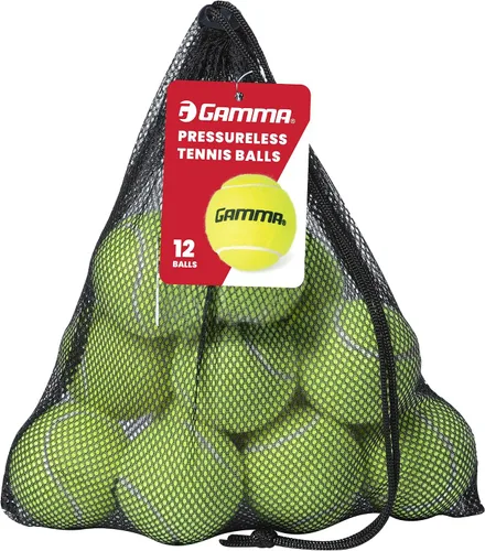 Vista 11 de GAMMA Sports Pressureless Tennis Balls, Bags & Boxes, Yellow & Colored Tennis Balls Amarillo