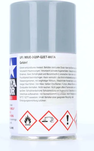 Vista 2 de TAMIYA 85032 Spray Laca TS-32 Haze Grey - Lata de spray de 3.4 fl oz