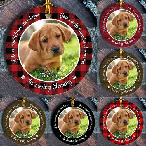 Vista 26 de Adorno Conmemorativo Personalizado para Gatos - Regalos de Condolencia para la Pérdida de Gatos, Regalos Conmemorativos para Gatos, Adornos