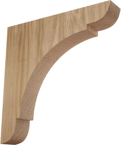 Vista 17 de Ekena Millwork - Soporte de madera Madera de caucho.
