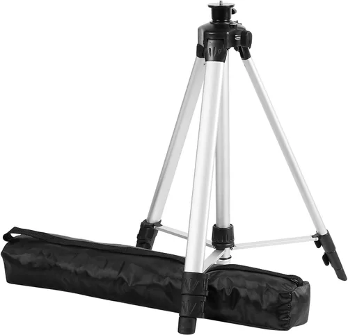 Vista 5 de Firecore Trípode láser ajustable de aleación de aluminio de 60 pulgadas, con nivel de burbuja y adaptador de trípode adicional de 5/8 "-11 -FT1500D