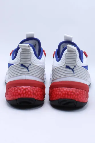 Vista 5 de PUMA Baloncesto Uproar PA Palace Blanco Rojo Azul Hombres 192776-01, BlancoAzul
