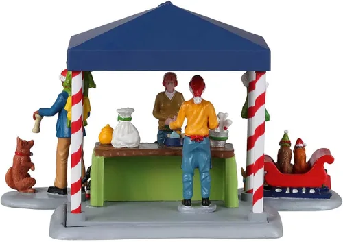 Vista 4 de Lemax Santa Claws & Paws, Juego de 3#23606
