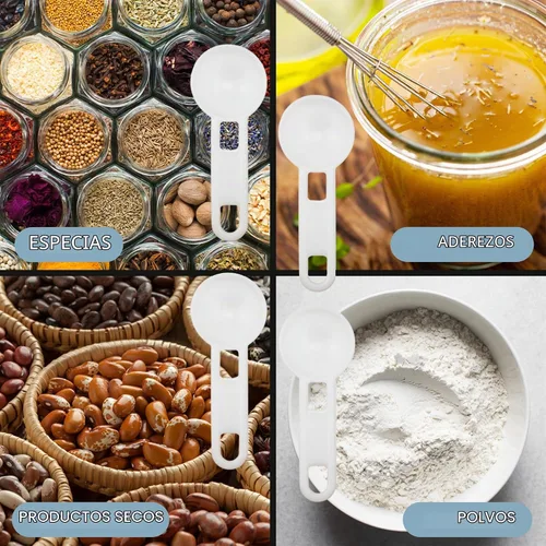 Vista 5 de Cornucopia Brands Paquete a granel de cucharaditas medidoras (paquete de 24); cucharas de 0.2 fl oz / 5 cc que caben dentro de una botella