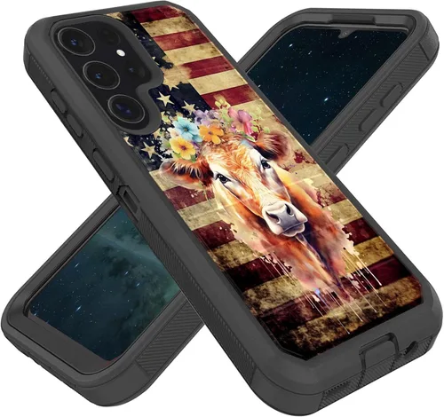 Vista 35 de Diseñada para Galaxy A17 5G de 6.7 pulgadas, resistente, resistente y duradera, a prueba de golpes, híbrida de doble capa, funda protectora de doble