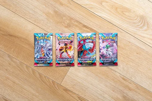 Vista 6 de Pokémon TCG: Scarlet & Violet: Paradox Rift: Paquete Potenciador - 10 Tarjetas