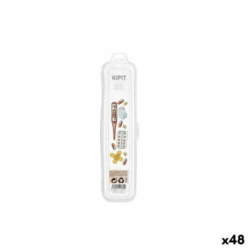 Vista 2 de Estuche Kipit Transparente De viaje Botiquín (48 Unidades)
