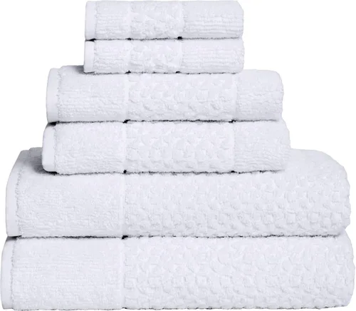 Vista 9 de Classic Turkish Towels Meital - Juego de 6 piezas: azul