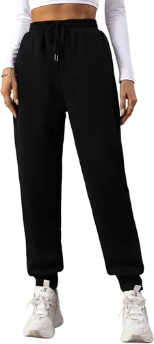 Vista 5 de SHENHE Pantalones deportivos elásticos de cintura alta con cordón para mujer