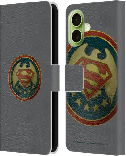 Vista 71 de Head Case Designs Funda de piel con licencia oficial de Superman DC Comics con logotipos negros y rojos compatible con Apple iPhone 11