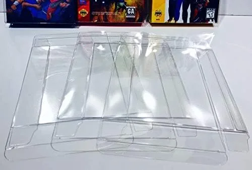 Vista 3 de 10 SEGA GENESISMASTER 32X Box Protectors Clear Display Cases CIB Cardboard