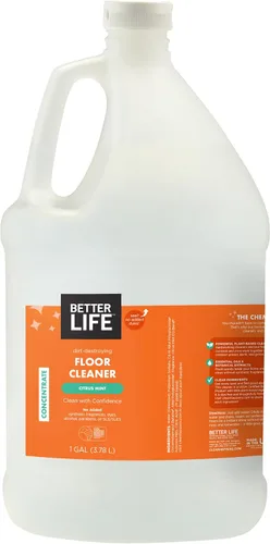 Vista 12 de Limpiador de pisos Better Life - Limpiador líquido multiusos para madera, baldosas, laminado, vinilo, bambú - Limpiador de suelos de madera dura