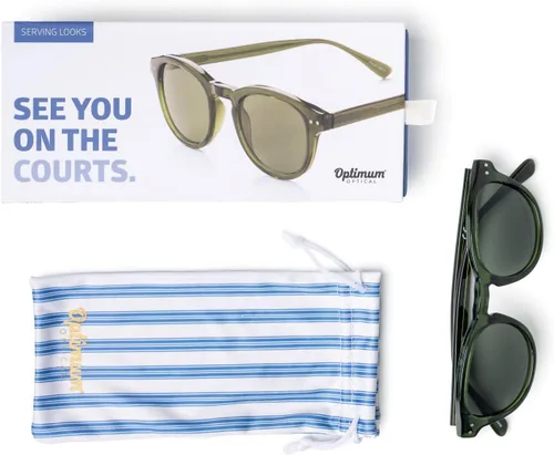 Vista 31 de OPTIMUM OPTICAL Gafas de sol protectoras UV atemporales para hombres y mujeres