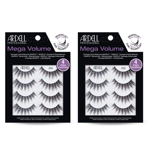 Vista 2 de Ardell Mega Volume Lash 252-4 pares 252 negro