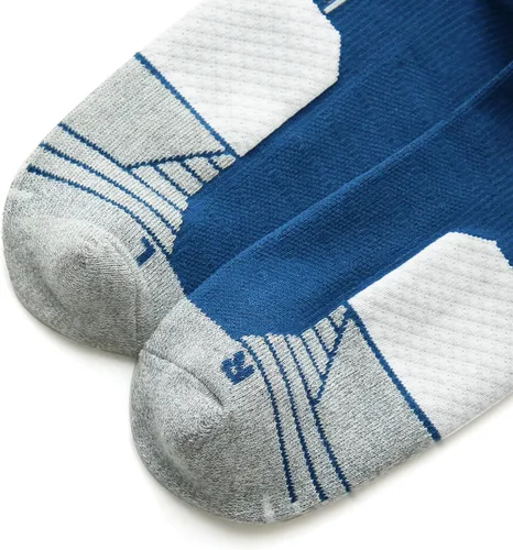 Vista 4 de WANDER Calcetines tobilleros deportivos para hombre, 6-7 pares de calcetines deportivos que absorben la humedad, para correr, baloncesto, ciclismo
