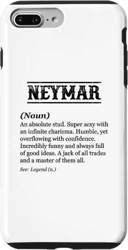 Vista 12 de Neymar - Definición de nombre Frase divertida - Funda personalizada para iPhone 17 para hombre