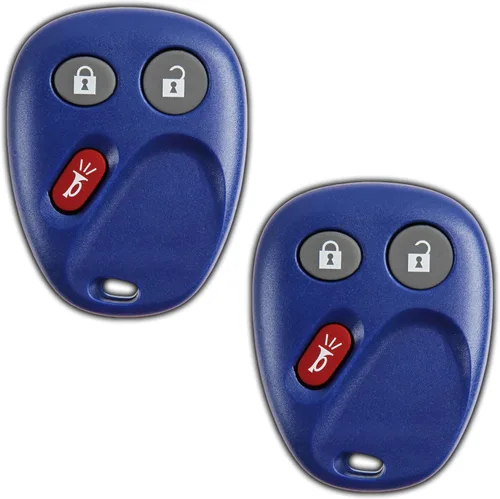 Vista 10 de KeylessOption Llavero para 2002 2003 2004 2005 2006 2007 2008 2009 Chevrolet Chevy Trailblazer GMC Envoy Oldsmobile Bravada Buick Rainier, 4 botones