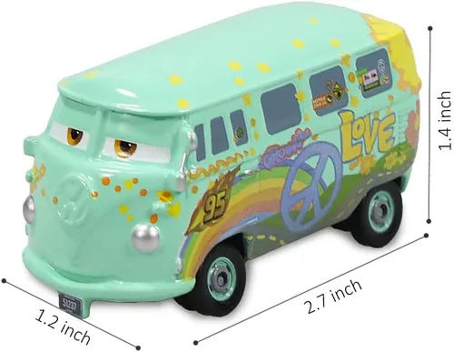 Vista 3 de Coche de película de juguete 155 Vehículos fundidos a troquel para niños