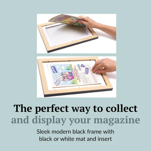 Vista 3 de Creative Picture Frames - Marco de fotos para revistas Sports Illustrated, de 8 x 10.5 pulgadas, adecuado para ediciones de coleccionista