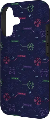 Vista 2 de Miraculous Ladybug - Colección Gamer - Funda con diseño de iconos para iPhone 17