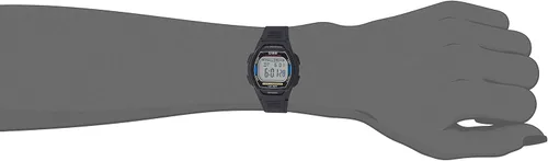 Vista 4 de Casio Reloj cronógrafo digital con alarma digital LW201-1AV