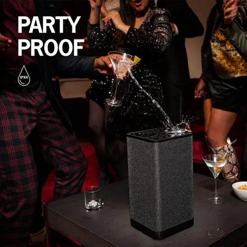 Vista 6 de Ultimate Ears Hyperboom - Altavoz Bluetooth portátil y inalámbrico para el hogar, graves grandes, batería de 24 horas, resistente al agua, IPX4