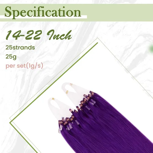 Vista 105 de RUNATURE Extensiones de cabello humano con punta en U, color marrón ceniza a rubio platino