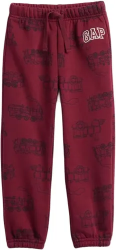 Vista 4 de GAP Pantalones deportivos con logotipo para bebés y niños Azul Belle