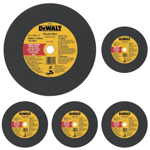 Vista 8 de DEWALT Hoja de sierra de corte de 14", rueda de corte de metal (DW8001)