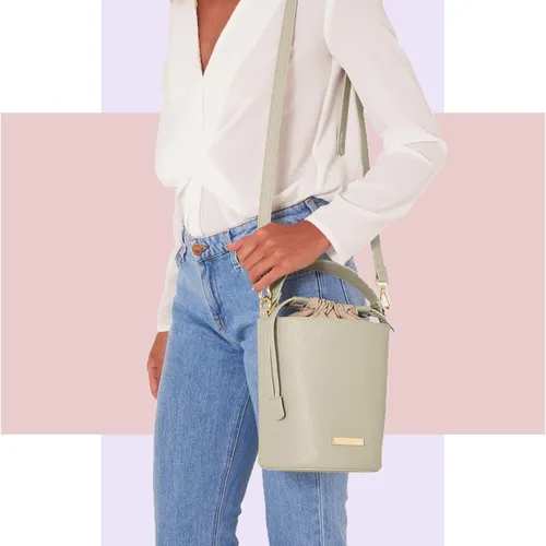 Vista 2 de KATIE LOXTON Amazra - Bolsa cruzada de cuero vegano con asa convertible para mujer