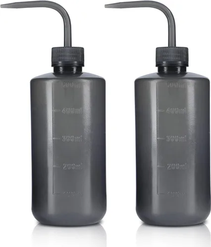Vista 7 de Botellas exprimibles para suculentas, 16.9 fl oz, botella de riego de chorro de agua azul, lata de aspersión para apretar, botella de plástico