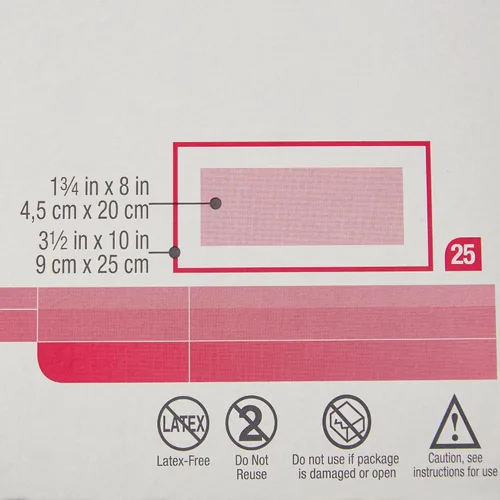 Vista 7 de 3M Medipore +Pad - Apósito adhesivo para heridas de tela suave, estéril, blanco, 3 1/2 x 10 pulgadas, 1 unidad, 100 paquetes, 100 en total