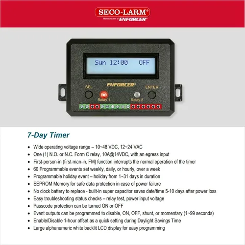 Vista 3 de SECO-LARM SA-027WQ Componente - Vigilancia (Cableado, 4.213 x 3.071 x 1.220 in, 12-24V, Negro)
