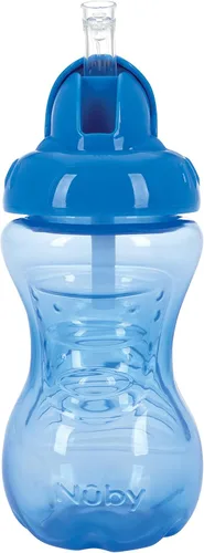 Vista 4 de Nuby Vaso Flip-It sin derrames, 10 onzas, paquete individual de 1 taza, los colores pueden variar
