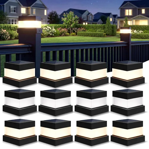 Vista 9 de Egadis Luces solares de 3 x 3 con 2 modos de iluminación (3000 K/6000 K)