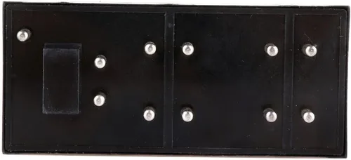 Vista 4 de Interruptor de elevalunas eléctrico delantero izquierdo compatible con Ford para F-350 1994-1997 para Ford para Tempo 1990-1994, interruptor