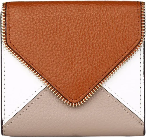 Vista 13 de Lavemi Carteras ultrafinas de cuero compacto para mujeres y niñas, con bloqueo RFID, tarjetero para tarjetas de crédito para mujeres 1-púrpura
