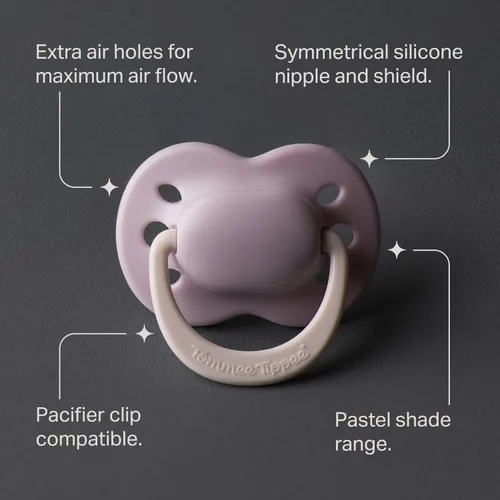 Vista 3 de Tommee Tippee Ultimate Fit - Chupete para recién nacido, 0-2 meses, paquete Multi