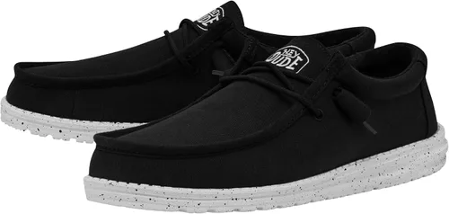 Vista 4 de Hey Dude Wally Slub - Zapatos con puntera de mocasín para hombre